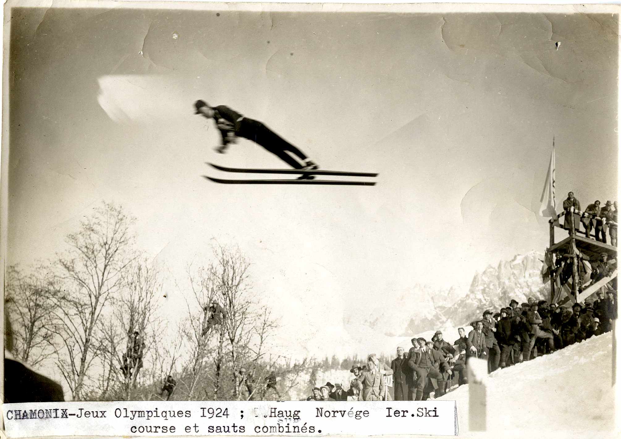 1924 : The first Winter Olympic Games : Chamonix Mont Blanc