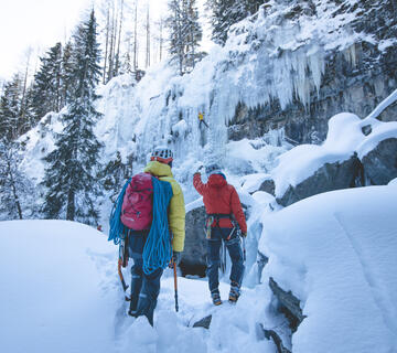 Cascade de glace