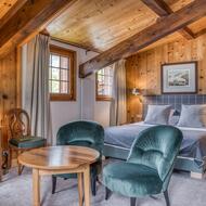 Chambre chaleureuse tout en bois