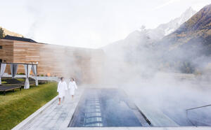 Moments of Pure Relaxation at the QC Terme Spa, Chamonix