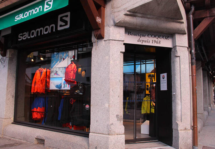 ægtemand indhold måske Salomon Store Chamonix Chamonix-Mont-Blanc : Ski rental à  Chamonix-Mont-Blanc