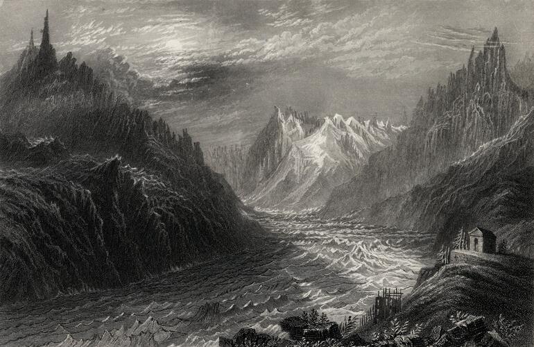 Mer de Glace - Bartlett Fisher Virtue collection MMB Chamonix